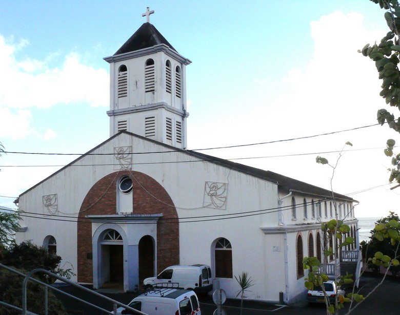 L'église de Schoelcher.