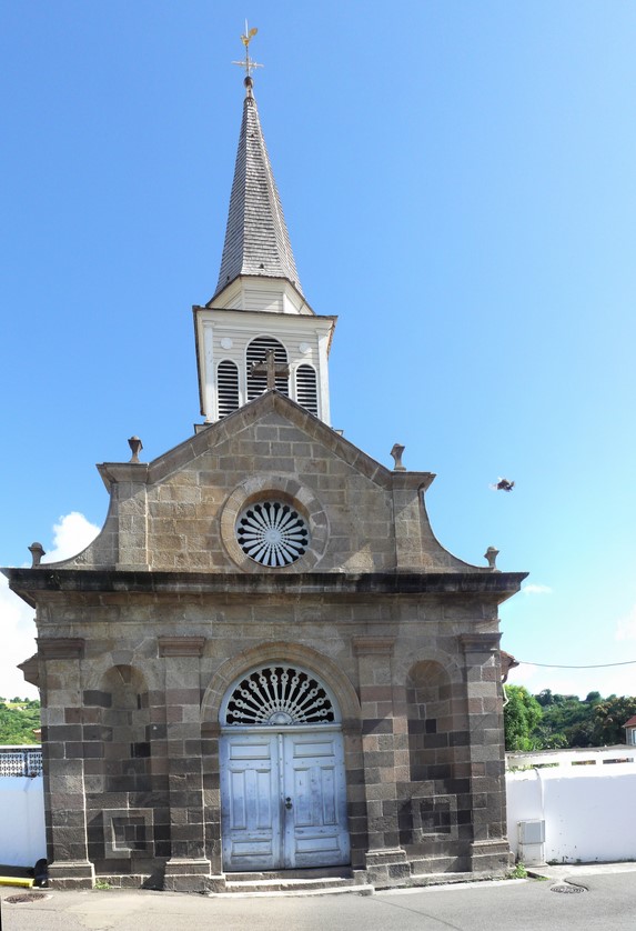 L'église Notre Dame de l'Assomption de Case Pilote.