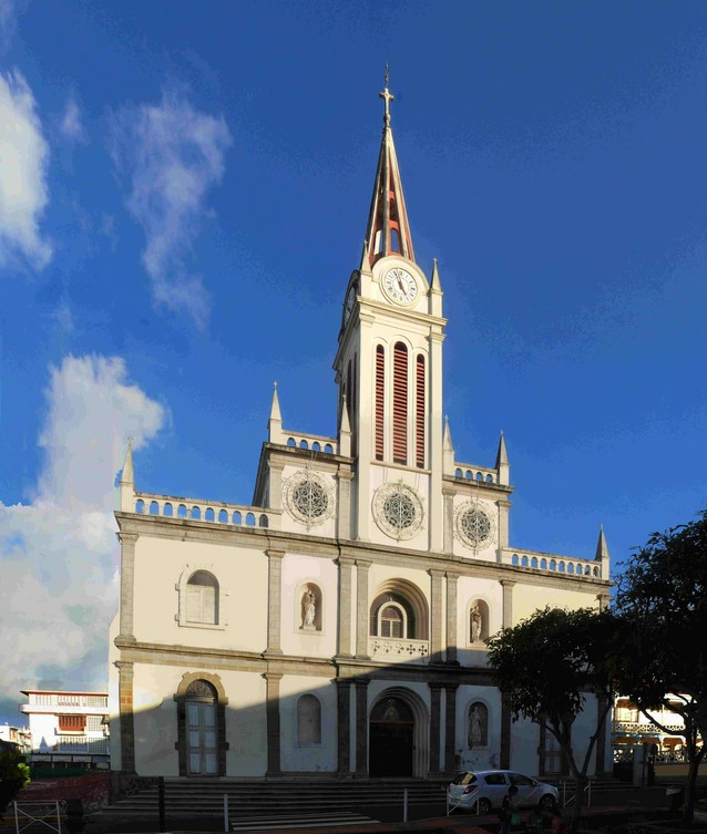 L'église Saint-Laurent du Lamentin.