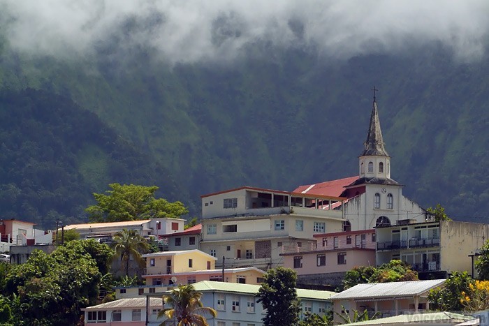 L'église Saint-Martin du Morne Vert.