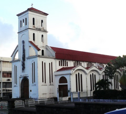 L'église Coeur-Immaculé-De-Marie de la ville de Fort de France.