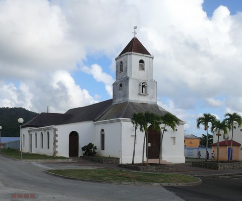 L'église  de Sainte-Luce.