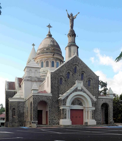 Le Sacré Coeur de Balata de la Ville de Fort de France.