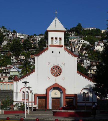 L'église  Saint-Antoine de Padou   de Fort de France.